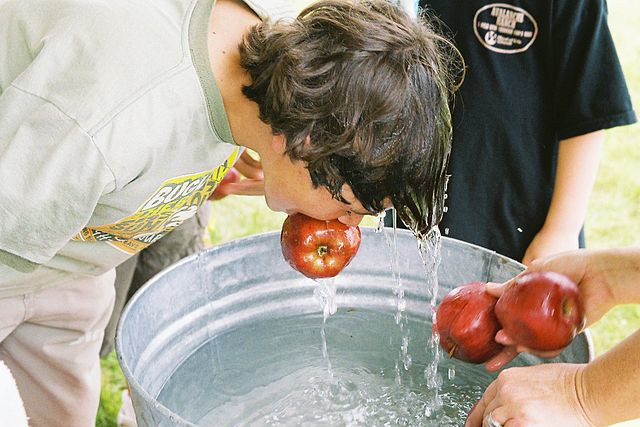 dipping for apples