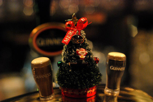 guinness and mince pies