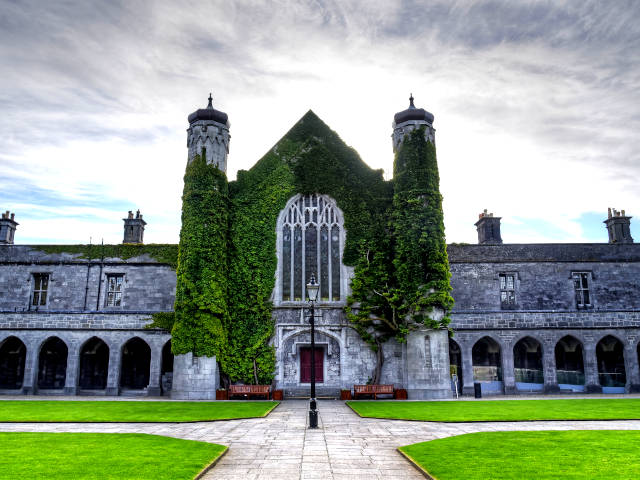 History of Galway - UNiversity building