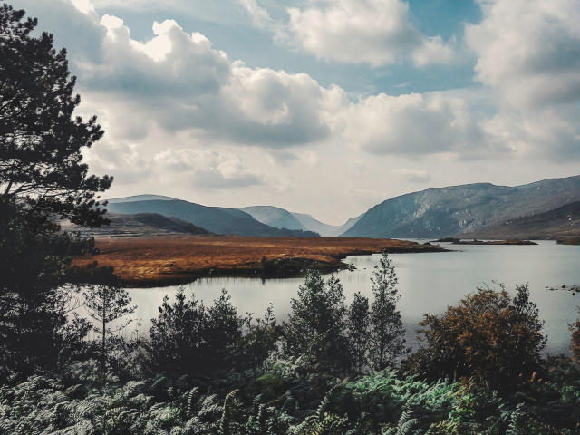 walking at glenveagh national park